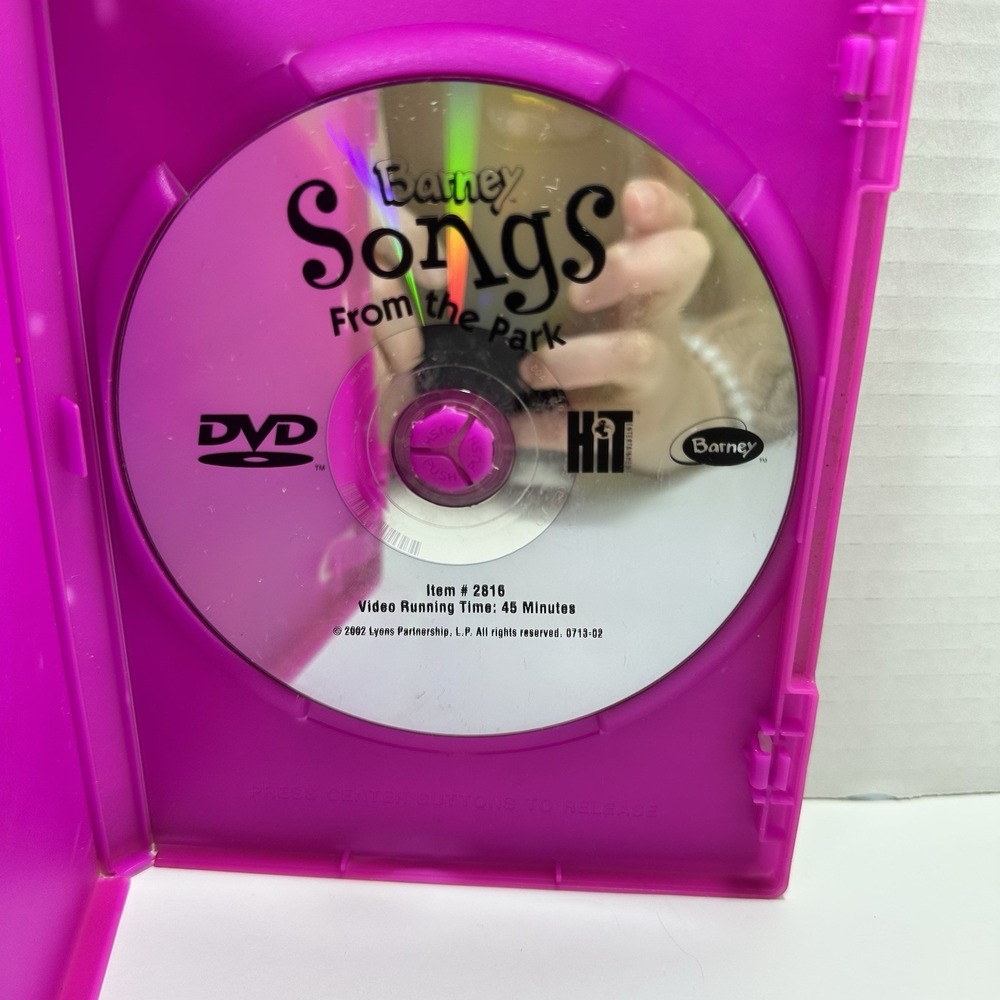 Barney Let's Pretend DVD Vintage DVD Rare Collectible Classic Kids Show - Picture 2 of 4